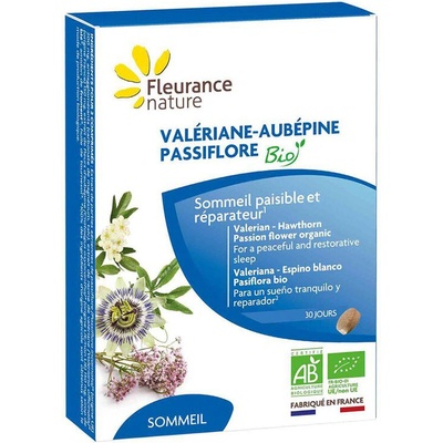 Fleurance Nature Валериана, пасифлора и глог 60 таблетки | Fleurance Nature (192606 (59260) FN)
