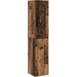vidaXL Стенно Баня Кабинет Старо дърво 33 x 34, 5 x 160 см (890650)