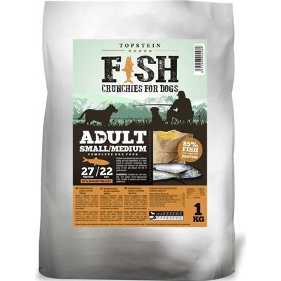 Topstein Fish Crunchies Adult Small & Medium 1 kg