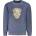 Roberto Cavalli Дамски суитшърт без цип cavalli class, Размер m, Цвят Синьо (qxt67ycf062_bl04926)