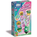 Clementoni Idea! : Комплект за създаване на текстмаркер - 2 бр. , с флорален дизайн (18397)