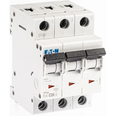 Eaton PL6 C20A/3P 6kA 286602