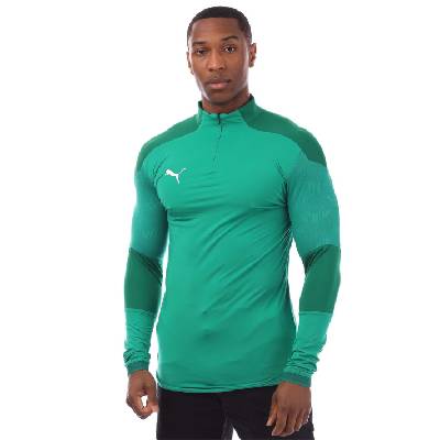 Горнище с цип Puma Final Training 1/4 Zip Top - Green