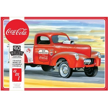 AMT 1940 Willys Pickup Gasser Coca-Cola 1:25