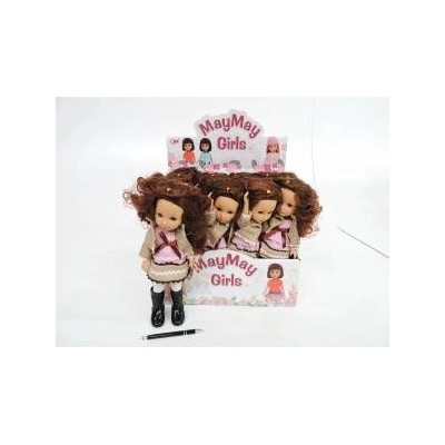 Mattel DOLL x 12 MOVING EYES, hair, 33 cm, displ