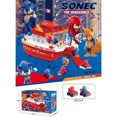 Детски паркинг-кораб соник