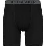 Icebreaker Мъжко мериносово термобельо Icebreaker Anatomica Long Boxers Merino base layer - Black II (015-1797-0311)