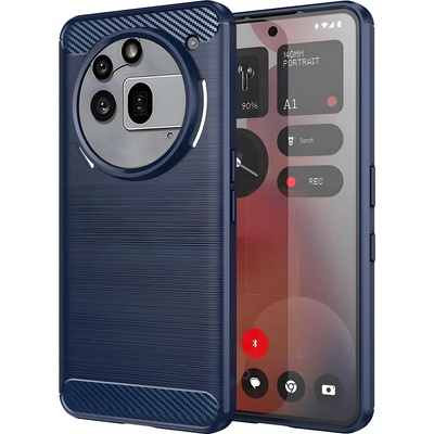 Techsuit Carbon Shield TPU калъф за Nothing Phone (3a) Pro - Син KP36931 (36931)