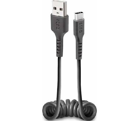 SBS TECABLETYPCSK USB-C/USB, 0,5m, černý