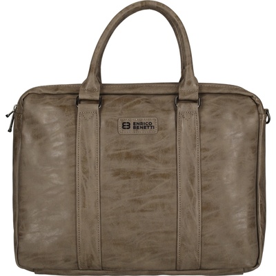 Enrico Benetti Rotterdam 15" Notebook Bag Medium Taupe EB-66691134