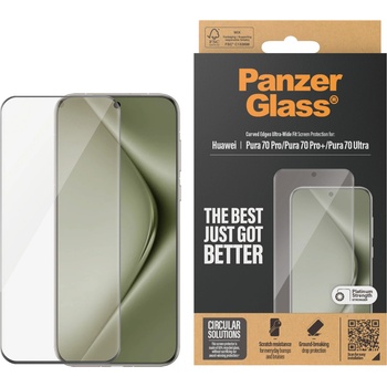 Panzer Стъклен протектор PanzerGlass за Huawei Pura 70 Pro/Pro Plus/Ultra, UWF