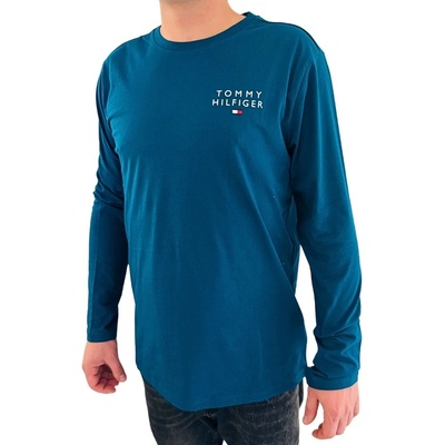 Tommy Hilfiger pánské triko UM02984 petrolejové