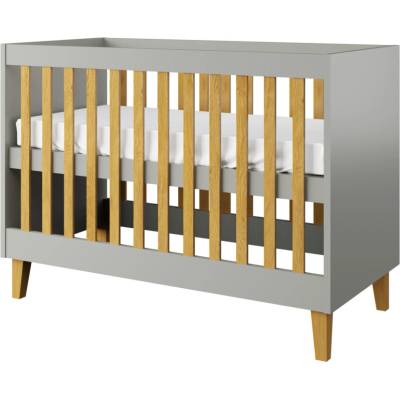Kocot Kids Postýlka Kubi 120 x 60 cm šedá