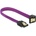 Delock SATA 3 F/F кабел за данни 0.2m надолу/пряко Premium лилав 83694 (83694)