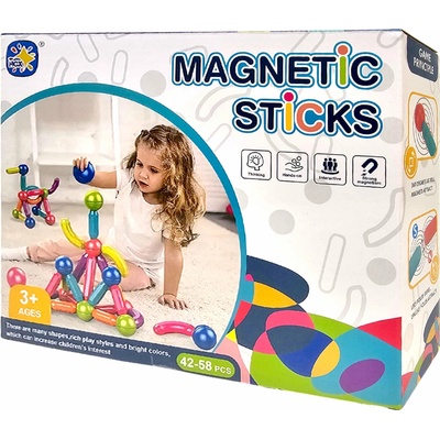 Bavytoy Magnetická stavebnica 42 ks BV0750