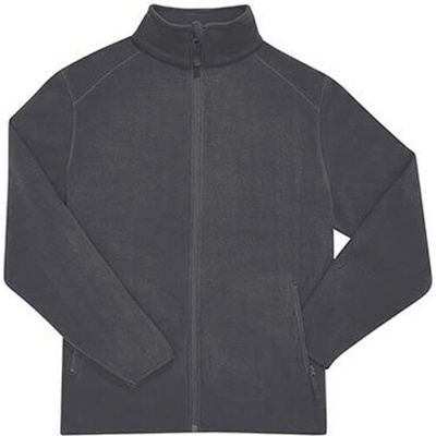 B&C fleecová mikina FG001 Dark Grey Solid