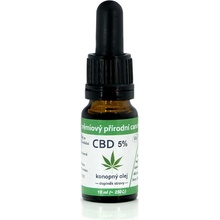 Sibi CBD konopný olej 5% 500 mg 10 ml