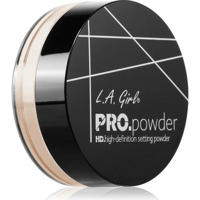 L.A. Girl Cosmetics PRO. Powder zmatňujúci fixačný púder Banana Yellow 5 g