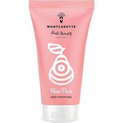 Montcarotte Kids Rose Pear dětský zubní gel 30 ml