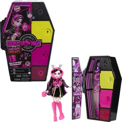 Mattel Monster High Skulltimate Secrets Neon Frights Draculaura HNF78
