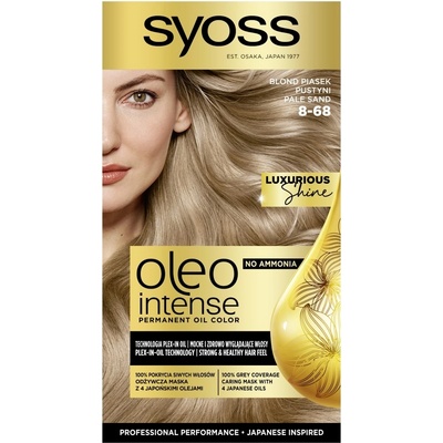 Syoss Oleo Intense farba na vlasy s olejmi 8-68 Desert Sand Blonde