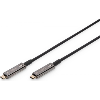 ASSMANN AK-330160-150-S USB кабел USB 3.2 Gen 1 (3.1 Gen 1) 15 м USB C Черен (AK-330160-150-S)