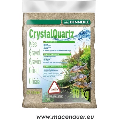 Dennerle Kristall-Quarzkies 1-2 mm, 10 kg, přírodní – Zboží Dáma