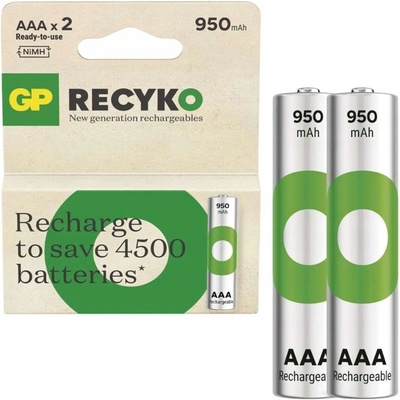GP ReCyko AAA 950mAh 2ks B25112