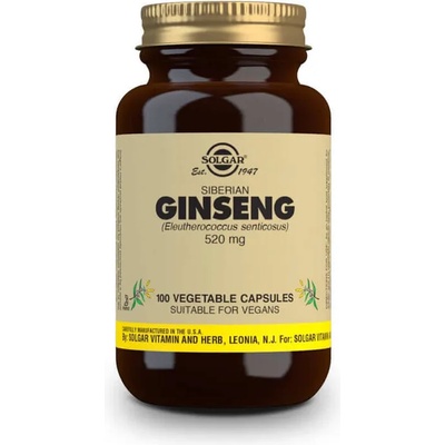 Solgar Хранителна добавка Сибирски Жен - Шен , Solgar Siberian Ginseng 520mg 100vegcaps