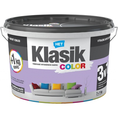 HET KLASIK COLOR 7 + 1 kg fialový lila