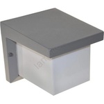 BOWI Външно стенно осветително тяло ARIANA, 1xE27/40W/230V, IP54, сиво (BW0429)
