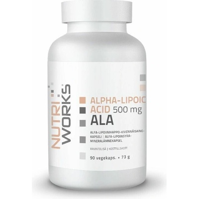 NutriWorks Alpha Lipoic Acid 500mg 90 kapsúl