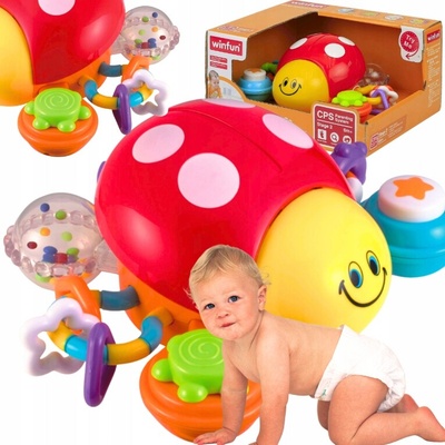 Winfun Chrastítko beruška 16 cm
