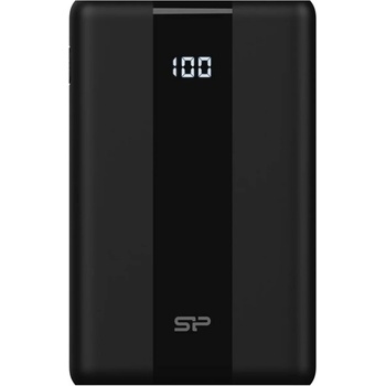 Silicon Power QP55, 10000mAh, USB-C, Lightning, USB 3.0, Черна (SP10KMAPBKQP550K)
