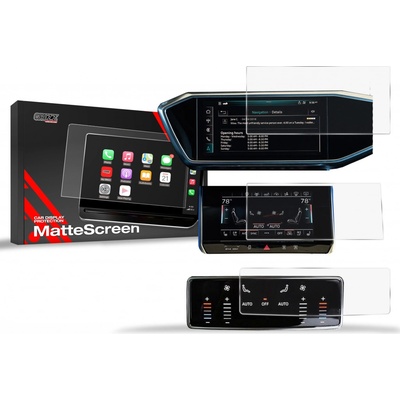 GRIZZ Protector, Ochranná fólie na display 3v1 Matte, Audi A6, C8, 2018- , Virtual Cockpit, Display 12,3" – Zbozi.Blesk.cz