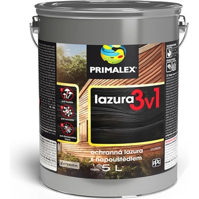 Primalex Lazura 3v1 5 l ořech královský – Zbozi.Blesk.cz