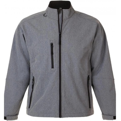 SOL'S pánska bunda RELAX Grey melange