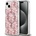 GUESS Кейс Guess IML GCube MagSafe за iPhone 15 / 14 / 13, розов (GUE003503-0)
