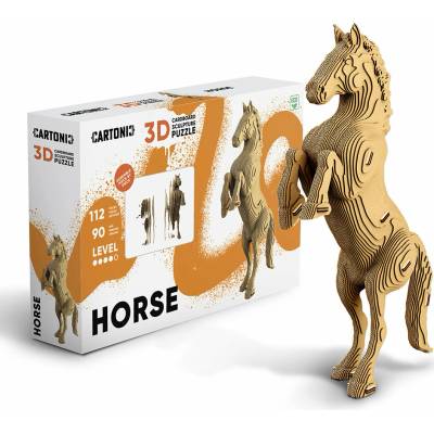 Cartonic 3D puzzle HORSE 112 ks
