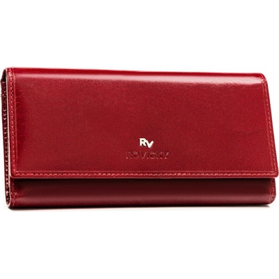 ROVICKY Kožená peňaženka s RFID ochranou červená RV-1680155-9-BCA