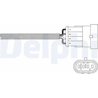Lambda sonda DELPHI ES20344-12B1 (ES2034412B1)