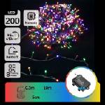 Aigostar - LED външна гирлянда 200xLED/8 функции 3xAA 10, 3m IP44 многоцветна (AI1343)