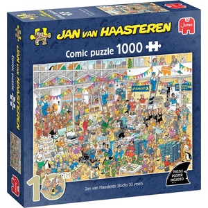 Jumbo Пъзел Jumbo от 1000 части - 10-годишнина на студио Ян ван Хаастерен (1110100616)