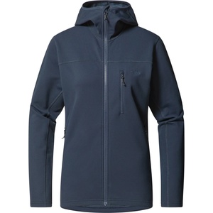 Haglöfs Дамско поларено яке Haglöfs Women's Rosson Mid Hood Fleece jacket - Tarn Blue (105-5958-0413)