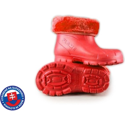 Flameshoes zateplené X-6005 červené