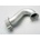 Traxxas Header, exhaust (tubular aluminum, silver-anodized) (TRX 2.5, TRX5340 (TRX5340)