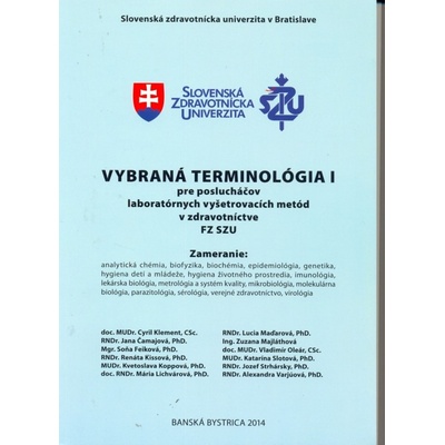 Vybraná terminológia I