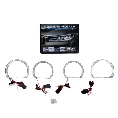 Ангелски Очи кристални за BMW E46 с рефлектор седан, комби (1998-2005) / E46 купе (1998-2003) - U-Design (LEDU6116)