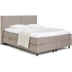 Bonami Боксспринг легло в кафяво-сив цвят с място за съхранение 180x200 cm Elva Bold - Bonami Selection (1756766)
