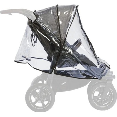 TFK Raincover Duo 2 stroller set na sportovní sedačky pro sourozence